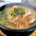 コッテジ - 「サムゲタン シンプルセットランチ」のメイン（２０１６年８月）