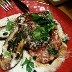 ビストロ シン 2 - 【2016年8月】T仔羊バーグと茄子・トマトのオーブン焼き：950円