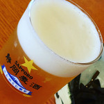 Teuchi Soba Wabasuke - 暑い時は静岡麦酒で！