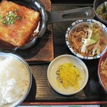 金剛茶屋 - H28.8 トーフステーキ定食