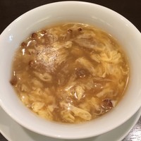 中国料理 かなめ - きのことキクラゲのスープ