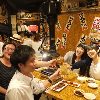 【テーブル席もご用意】★飲み放題付の宴会コース4,180円★