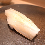すし処 ひさ田 - 墨烏賊 昆布〆
