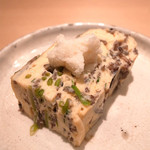 すし処 ひさ田 - 三つ葉と木耳の玉子焼き