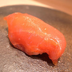 すし処 ひさ田 - 削いだ赤身のヅケ