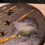 SALONE 2007 - 追憶：アオリイカのラヴィオリ、バーニャカウダソースで