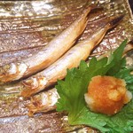 手打ちそば八轟 - 本ししゃも