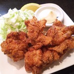 手打ちそば八轟 - 鶏唐揚げ