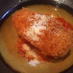 手打ちそば八轟 - カニクリームコロッケ