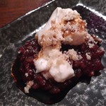 山猫軒 - あんこと自家製ジーマミー豆腐のデザート