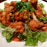 アクアリウムイタリアン心斎橋ライム - フライドチキン