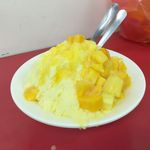 豪品味冰品 - マンゴーかき氷１５０台湾ドル(日本円￥５００弱)