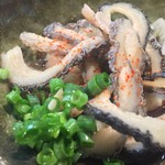 鳥玖 - くじらさえずりポン酢 350yen('16.07)