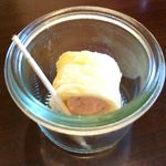 モーニング - 食事の前に出されたお菓子