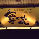 Neneya - お店の看板　（2016年6月）