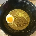 福島壱麺 - 〆ご飯ダイブ！