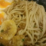 福島壱麺 - 麺アップ