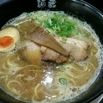 麺蔵ひの屋 - 同僚⭐魚介合わせ醤油ﾗｰﾒﾝ