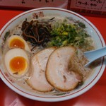 初代だるま - 煮卵ラーメン