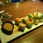 焼酎バー満月 - 生春巻き