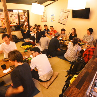 ★The tatami room on the second floor can accommodate up to 28 people! reserved is also OK♪