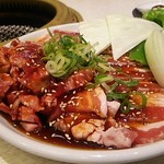 Yakiniku Guriguriya - 大盛りカルビランチ 大盛1382円