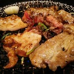 焼肉ぐりぐり家 - 大盛りカルビランチ 大盛1382円