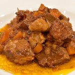 La Stalla - 2016/08/27：スコッティーリア（トスカーナ、牛肉もも、鳥手羽、羊ロース、豚もも、数種類の野菜煮込み）