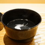 吉い - 2016/8 鱧の骨のみでだしを取ったお吸い物