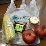 農産物直売所 ふなっこ畑 - 大きなとうもろこし　198円