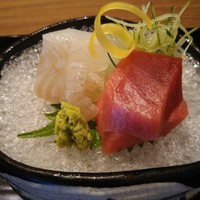 下鴨茶寮 東のはなれ - 真子鰈と本鮪