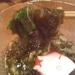 旬魚旬菜まるとび - もずく酢(青森県産)