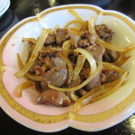 小倉飯店 - 【砂ずりのクミン辛味炒め】