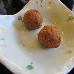 小倉飯店 - 【肉団子の唐揚げ】