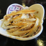 小倉飯店 - 【くらげと蒸し鶏のサラダ】