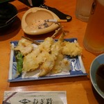 おぎ野 - ハゼ天ぷら