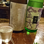 Yofukashi Dokoro Chokotto Ya - 2016/8 「宝剣　涼風吟譲　￥５５０」
                      「賀茂金秀　辛口夏純　￥５００」