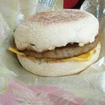 マクドナルド - ソーセージマフィン 100円