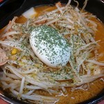 柳家　 - レアチーズキムチ納豆ラーメン