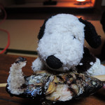 宮滝温泉元湯 まつや - ちびつぬ「身がやわらかいわ～」
      
      あまごは塩焼きにしても美味しいね。