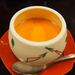 平山旅館 - 夕食：プリン