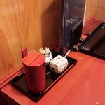 うなぎ割烹 大江戸 - 卓上セット(16-08)