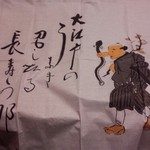 うなぎ割烹 大江戸 - お店オリジナルの紙ナプキン(16-08)