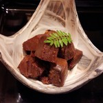 うなぎ割烹 大江戸 - 鮪の角煮(16-08)