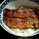 うなぎ割烹 大江戸 - 同行者のうな丼のええやつ(16-08)