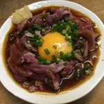 立呑み きむらや - 牛タタキユッケ風