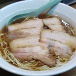 豆市 - 焼豚ラーメン　８００円