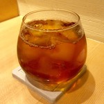 小料理 わみや - H28.08.27 アイスウーロン茶 お替り