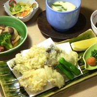 冬限定 牡蠣の天ぷら御膳