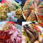 和楽 - 美味い！と評判のもんじゃとお好み焼き　鉄板焼き